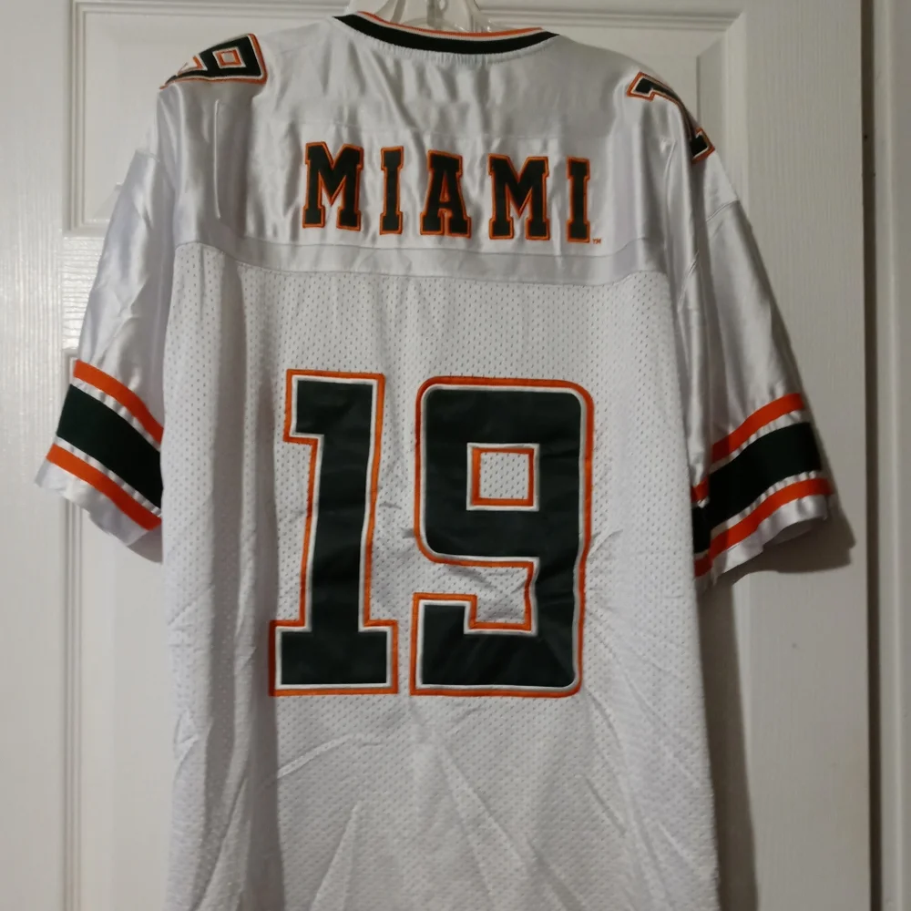 🏈UM FOOTBALL JERSEY CANES SWAGGER🏈 - Picture 15 of 16